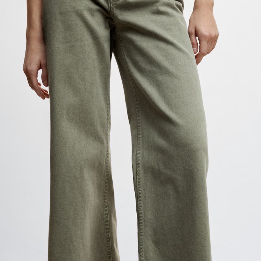 Mango Wide-Leg Jeans